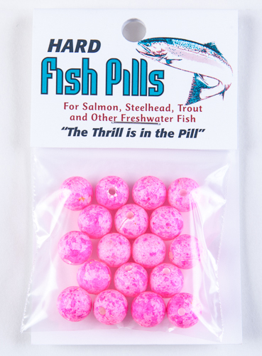 Hard Fish Pills/Floaties - Clown Pink