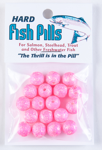 Hard Fish Pills/Floaties - Pink Pearl