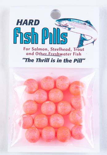 Hard Fish Pills/Floaties - Shrimp Pink