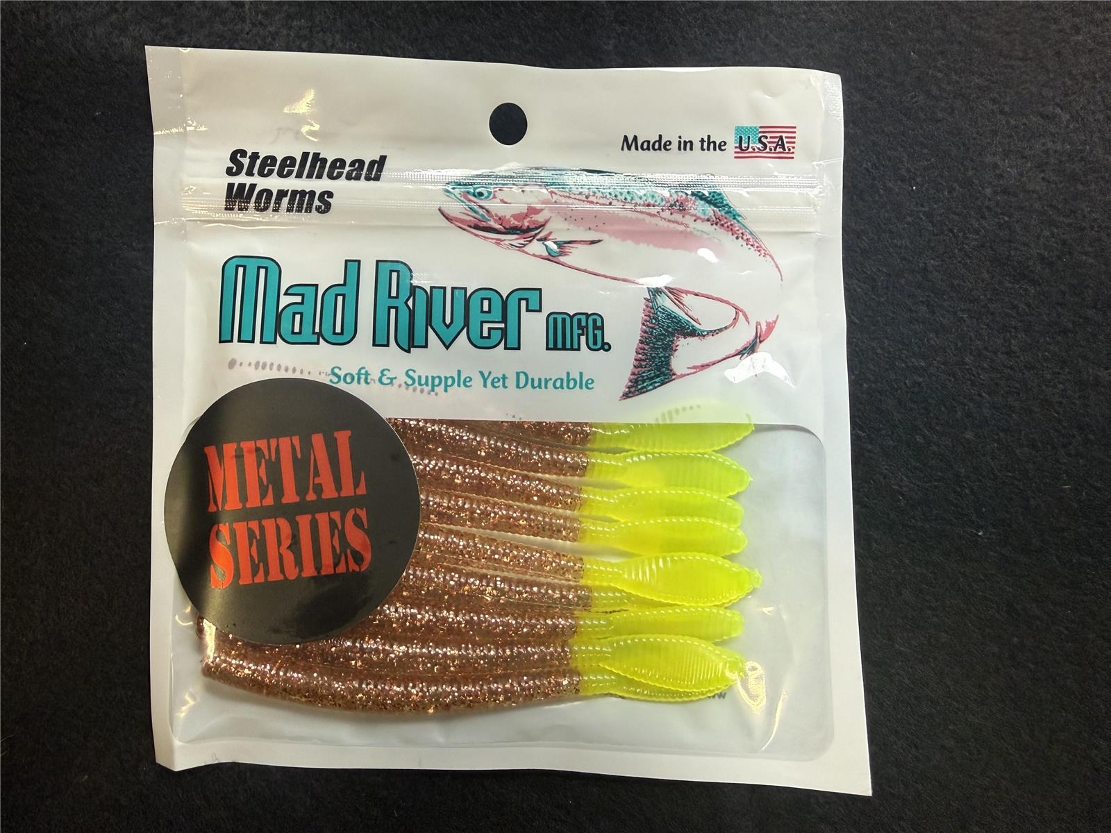 Metal Series Worms: Copper/Char