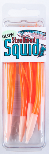 Steelhead Squids: Orange