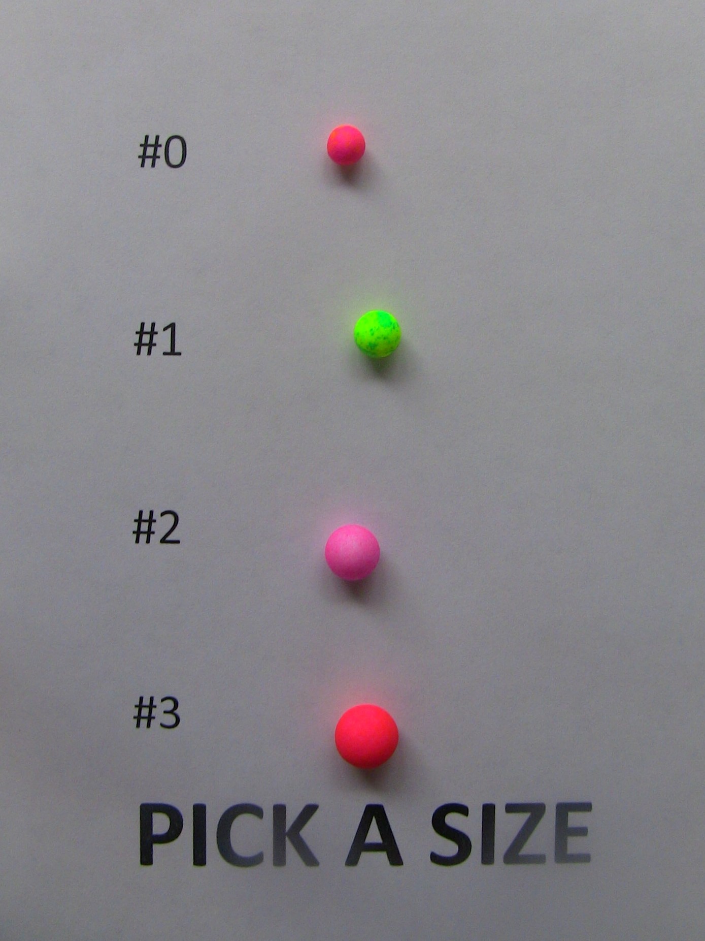 Fish Pills Standard Packs:Fluorescent Green
