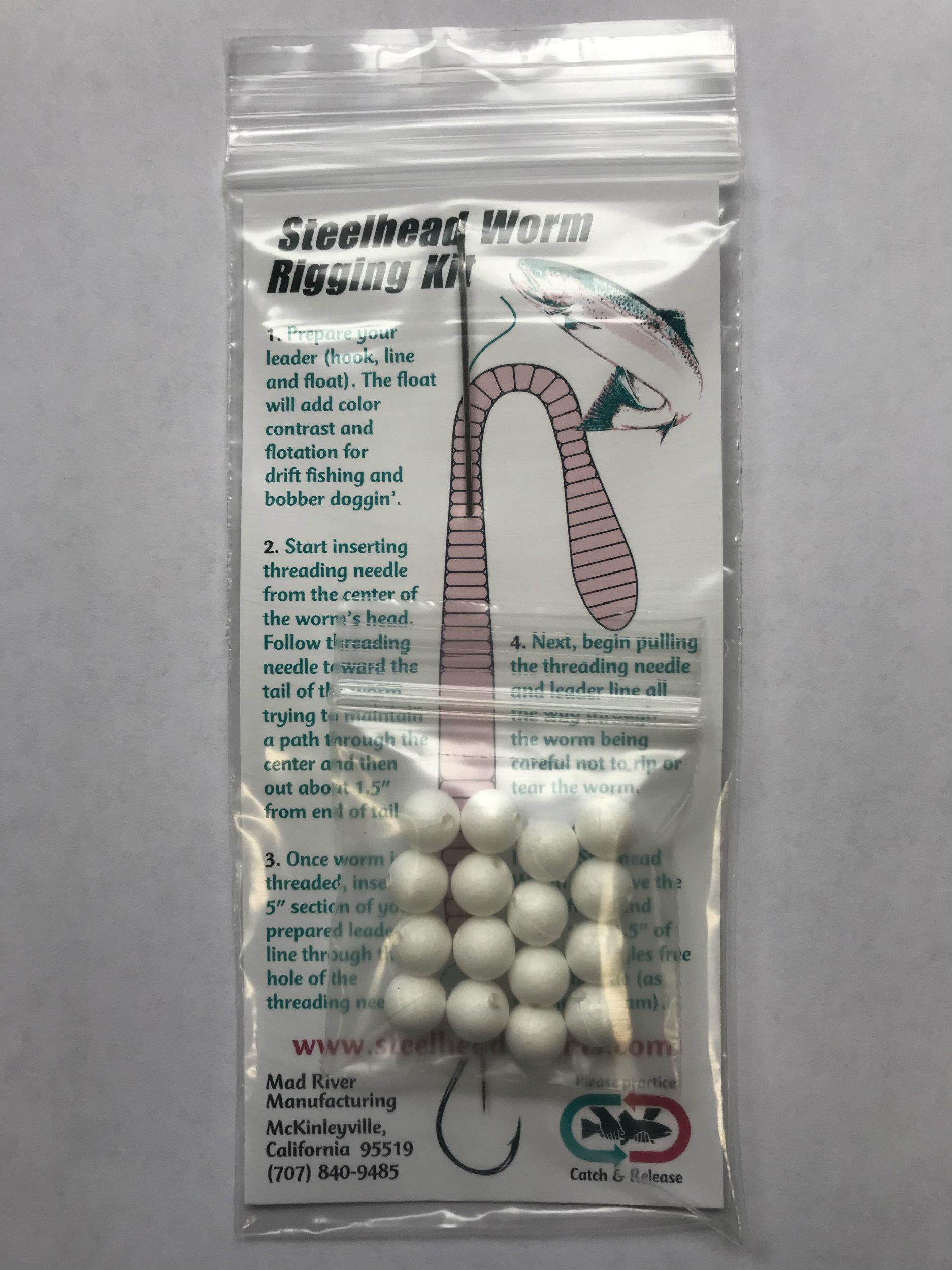 Steelhead Worm Rigging Kit