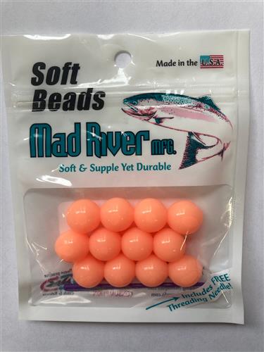 Addicted Steelhead Soft Beads, 7mm – Never Quit Fishing